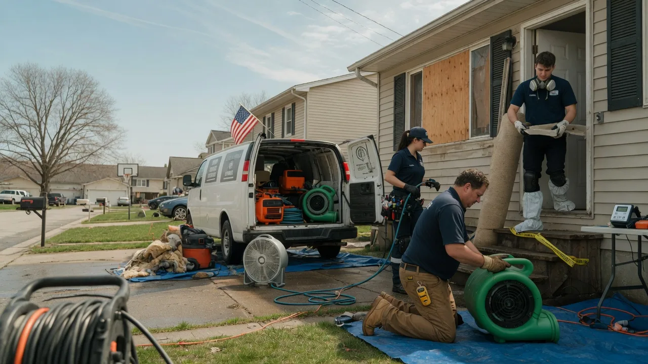 Water Damage Restoration in Olsburg, KS near me